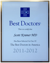 Scott Kramer MD Best Doctors in America Award
